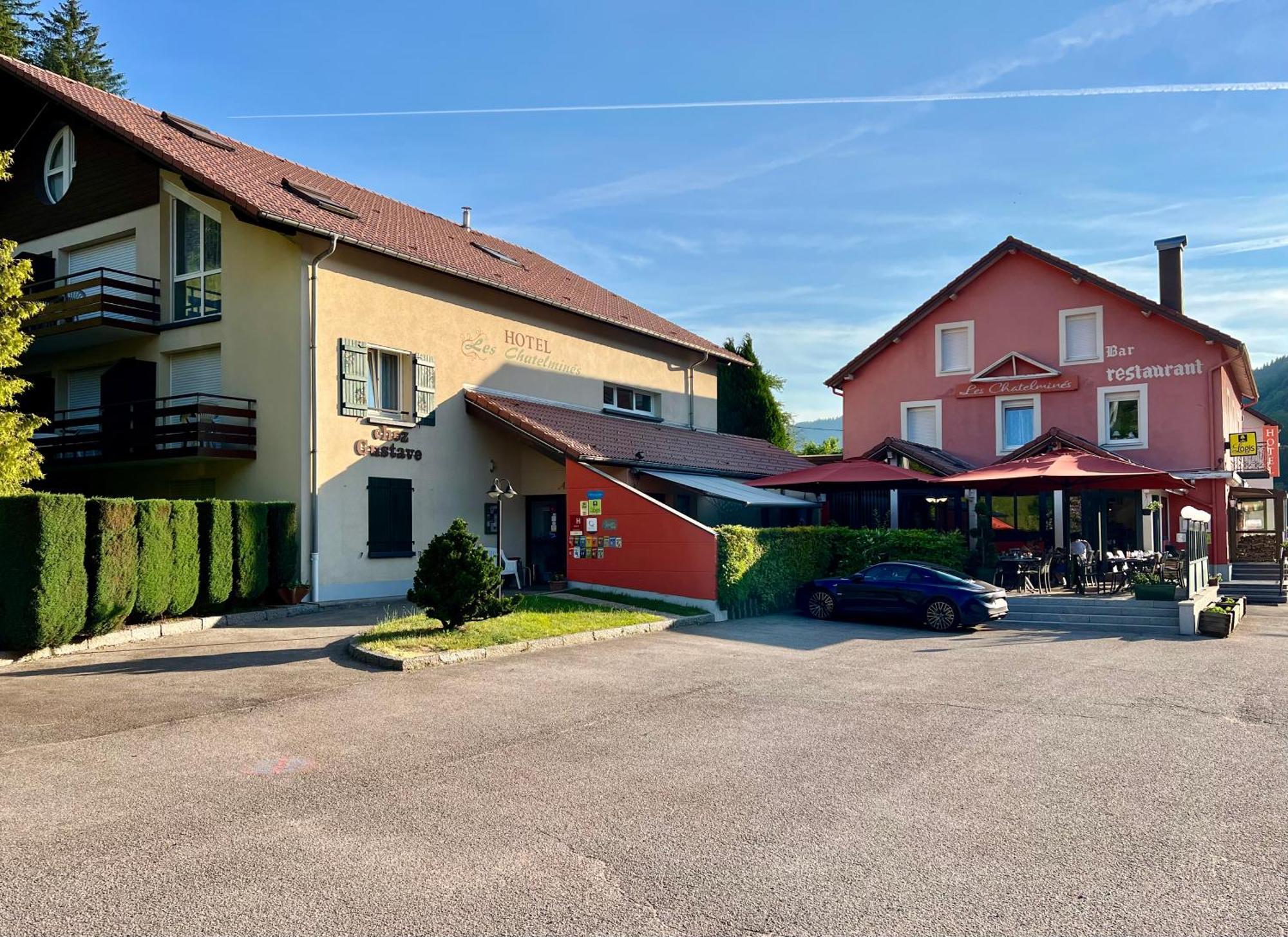 לה ברסה Logis Hotel, Chalets Et Restaurant Les Chatelmines מראה חיצוני תמונה